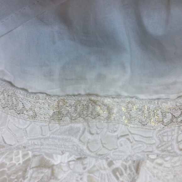 NEW Lilly Pulitzer Sienna Resort White Dress 2 Linings+Straps Lame Hem Sz16 R288 - Picture 15 of 15